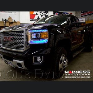 GMC Sierra Multicolor DRL LED Boards - Multicolor and White